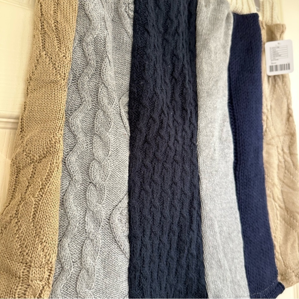 NWT UO Urban Renewal Remade Cable Knit Mini Sweater Skirt - Picture 6 of 9